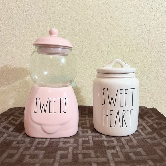 Rae Dunn Other New Rae Dunn Pink Sweets Gumball Machine Canister